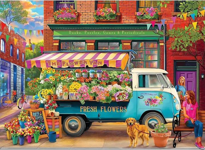 Produktbild Eurographics Der Blumenwagen (1000 Teile)