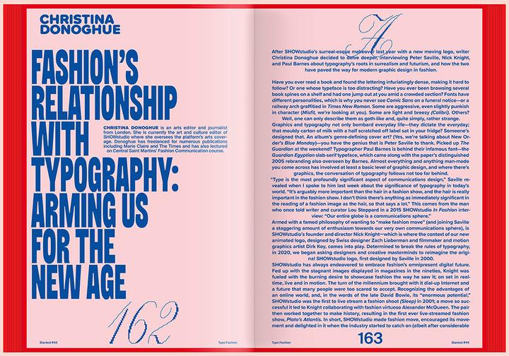 Actual product image Slanted Magazine #44 - TYPE FASHION (German, Slanted Publishers, Julia Kahl, Lars Harmsen, 2024)