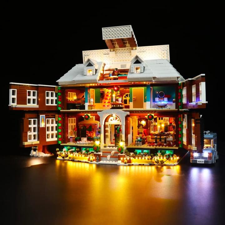 Image du produit BrickBling Set de lumière LED pour LEGO Seul à la maison (21330) incl. télécommande
