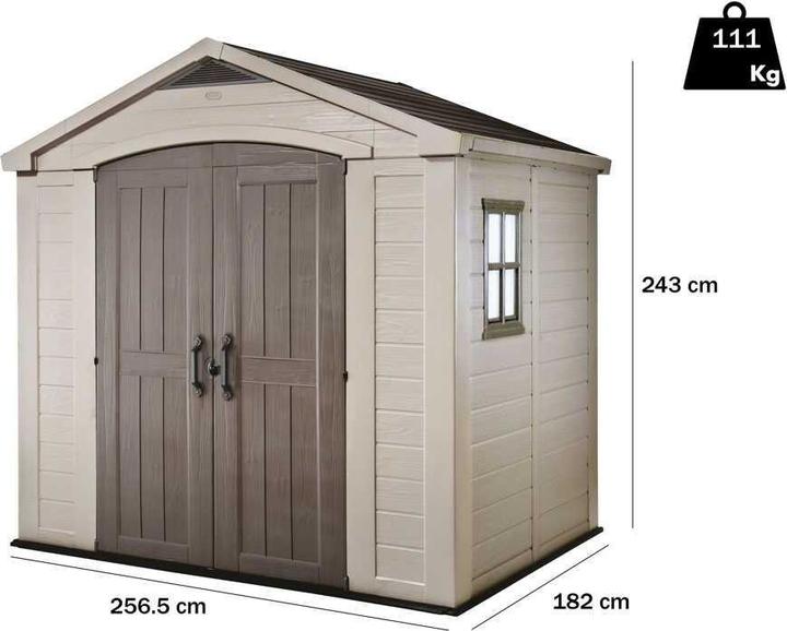 Actual product image Keter Factor 8x6