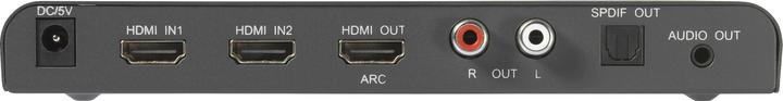Productafbeelding SpeaKa Professional SP-HDA-300 2+1 poort HDMI schakelaar ARC (Audio Return Channel) 3