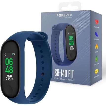 Immagine prodotto Forever Bracciale intelligente SB-50 - Navy (Silicone)