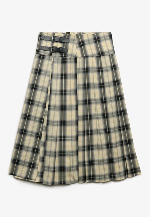 Produktbild Superdry Karierte plissierte Damenrock (M)
