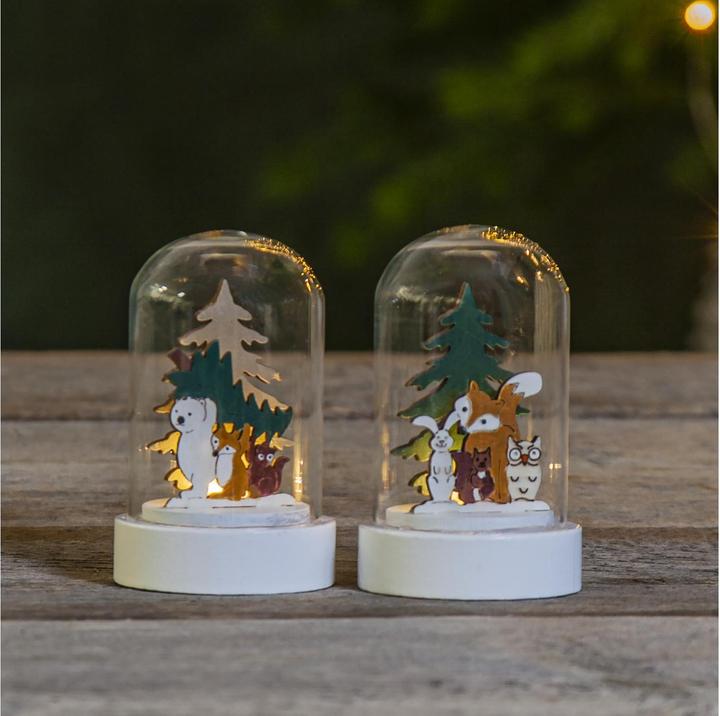 Immagine prodotto Star Trading LED Deco Light Forest Friends 9 cm, 2 pezzi