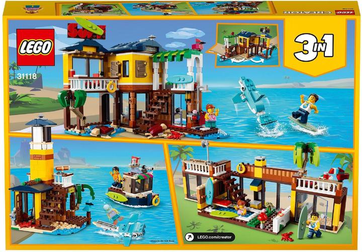 Actual product image LEGO Surfer Beach House (31118, LEGO Creator 3-in-1)