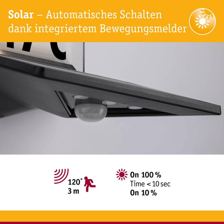 Immagine prodotto Paulmann Solare bel. numero civico Yoko (145 lm, IP44)