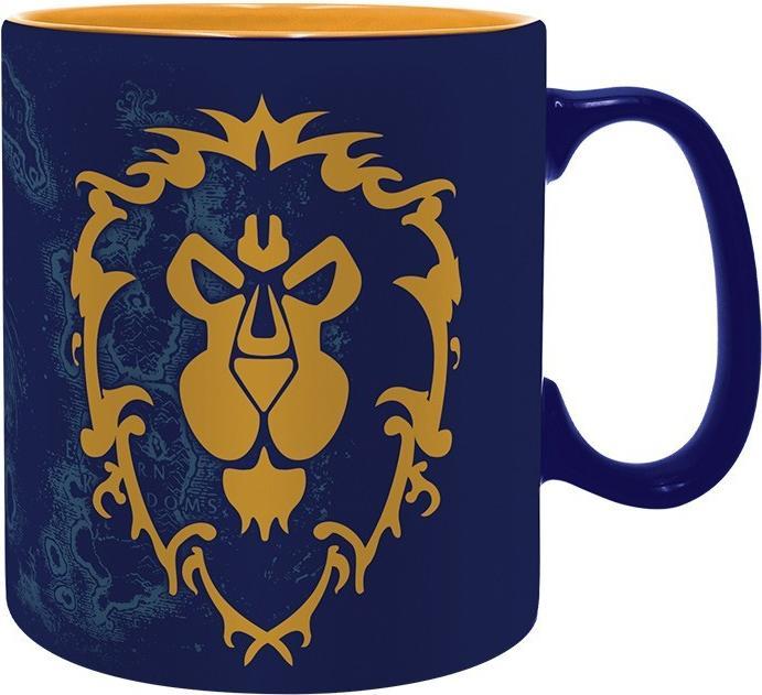 Actual product image ABYstyle WORLD OF WARCRAFT - Mug - 460 ml - Alliance - box x2 (460 ml, 1 x)