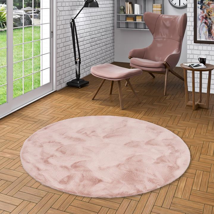 Image du produit Pergamon Tapis en fourrure de luxe Super Soft Plush Rond (Ø 160 cm)