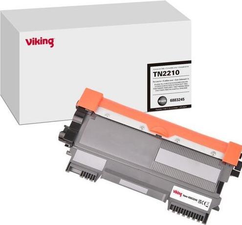 Actual product image Viking Toner cartridge TN2210 Compatible Brother TN-2210 Black (FC)