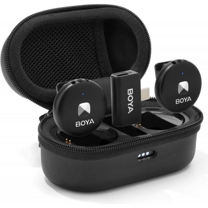 Thumbnail - Boya wireless microphone Omic Wireless USB-C, black, Mikrofon