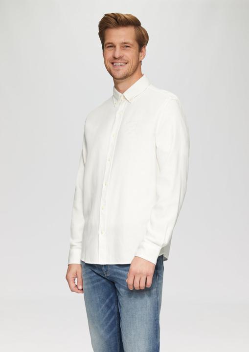 Image du produit S.Oliver Hemd Regular Fit: Strukturiertes Baumwollhemd mit Button-down-Kragen (3XL)