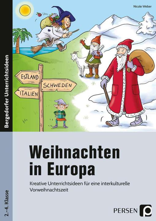 Produktbild Weihnachten in Europa (Deutsch, Nicole Weber, 2021)