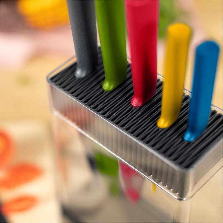 Produktbild Kuhn Rikon Colori+ Messer und Block Set 7-teilig