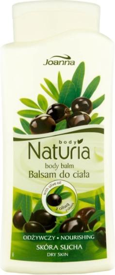 Actual product image Joanna Naturia Nourishing Body Balm For Dry Skin Nourishing Do Score (Body lotion, 500 ml)