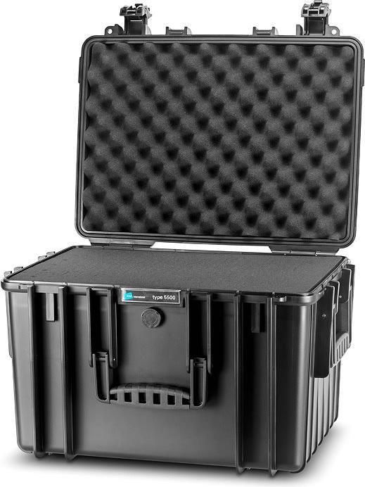 Actual product image B&W International Protective case foam plastic type 5500 (Photo case, 37.90 l)