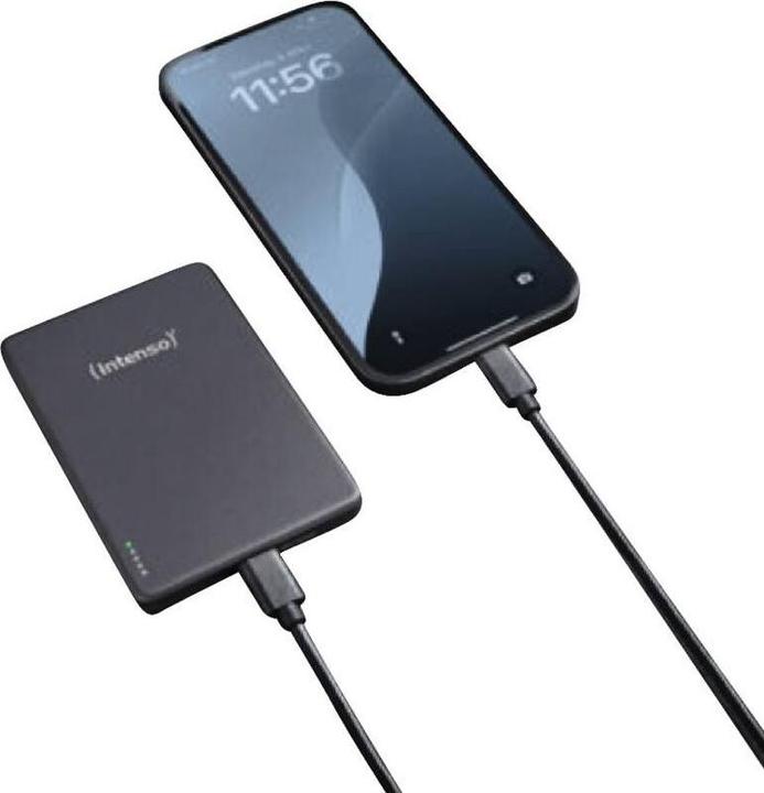 Actual product image Intenso Magn. Wireless Powerbank MW5000 5000 mAh Grey (5000 mAh, 20 W)