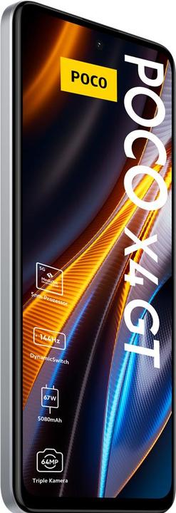 Actual product image Xiaomi Poco X4 GT (128 GB, Silver, 6.60", Dual SIM, 5G)