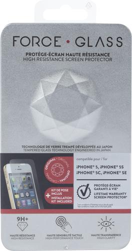 Actual product image Bigben Connected Glass screen protector (1 Piece, Apple iPhone SE)