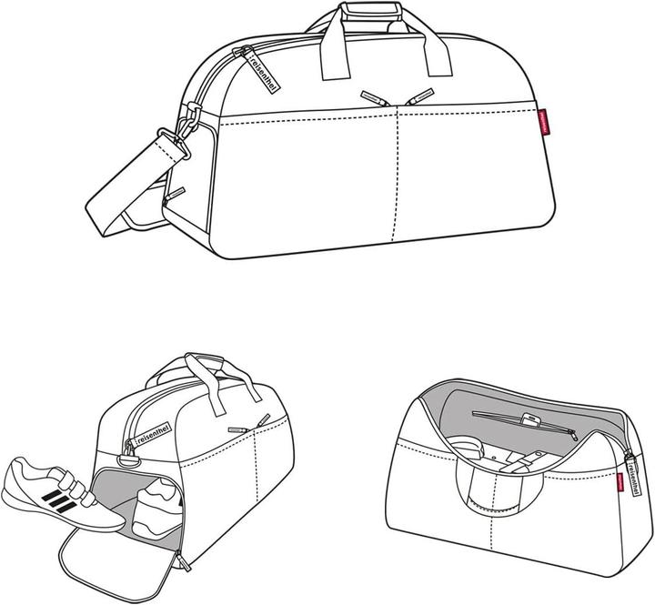 Produktbild reisenthel Reisetasche Overnighter plus Dark Blue (50 l)