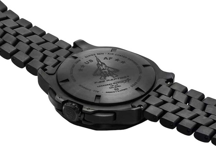 Actual product image Luminox XA.9272 F-22 Raptor (Chronograph, Swiss made, Pilot watch, 44 mm)