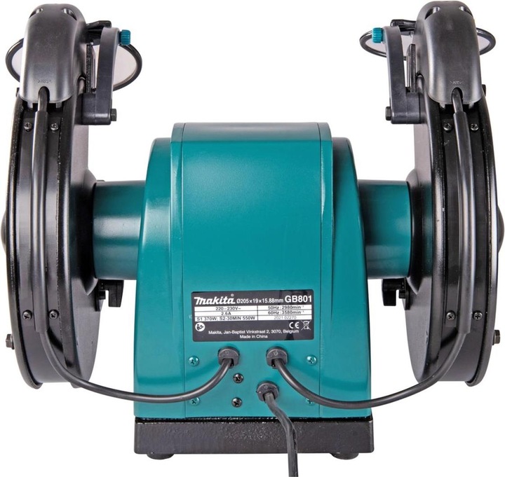 Actual product image Makita GB801 (Bench grinder, 550 W)