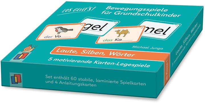 Produktbild Los geht's! Bewegungsspiele für Grundschulkinder - Laute, Silben, Wörter (Deutsch, Michael Junga, Anja Boretzki, 2025)