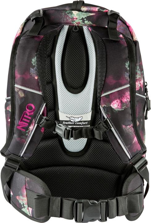 Image du produit Nitro Sac à dos Superhero, rose noire 878052086 noir 44x30x22cm (30 l)