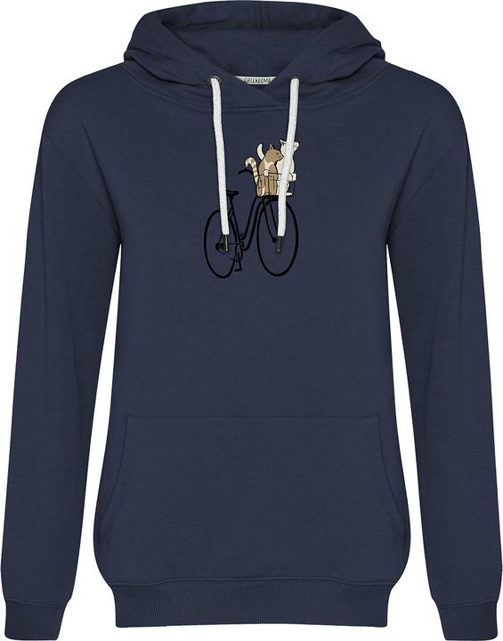 Produktbild Greenbomb Hoodie Bike Cats Basket (M)