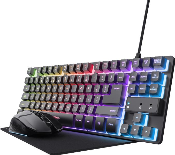 Produktbild Trust GXT794 3-in-1 Bundle black (DE, Kabelgebunden)
