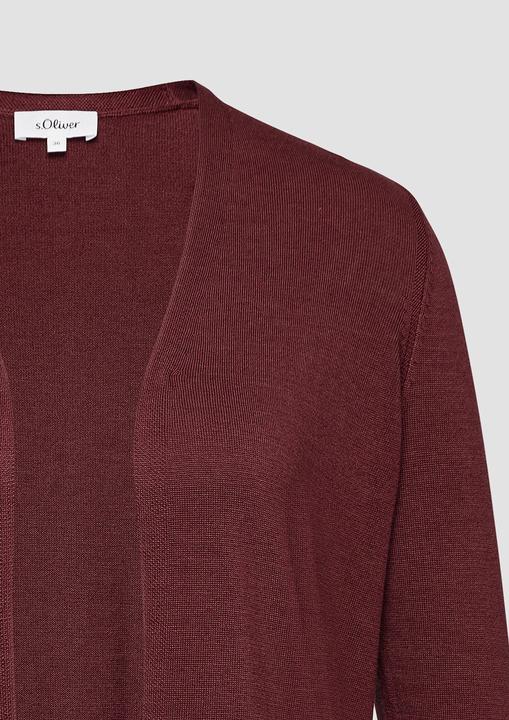 Produktbild s.Oliver Strickjacke Cardigan aus Viskose-Baumwoll-Mix (38)