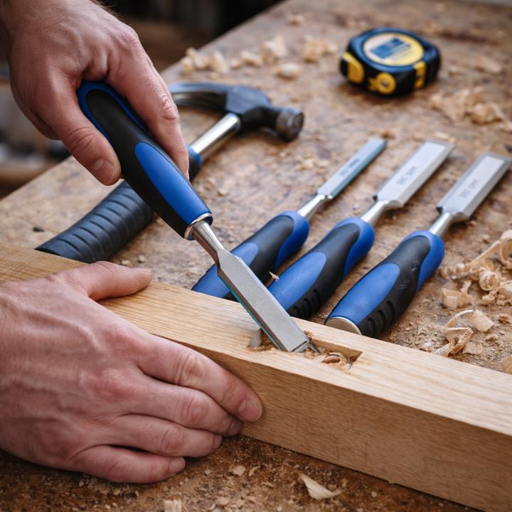 Produktbild Kinzo Chisel set 4pcs ST (25 mm)