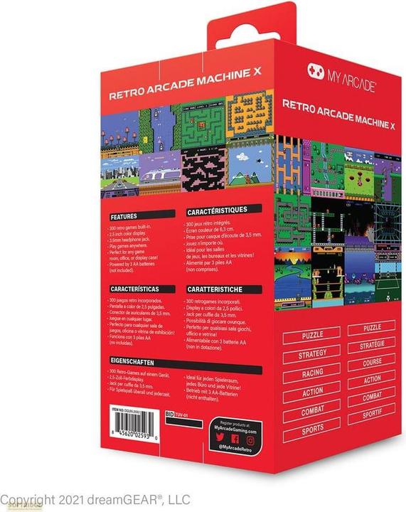 Produktbild dreamGear My Arcade Retro Arcade Machine X
