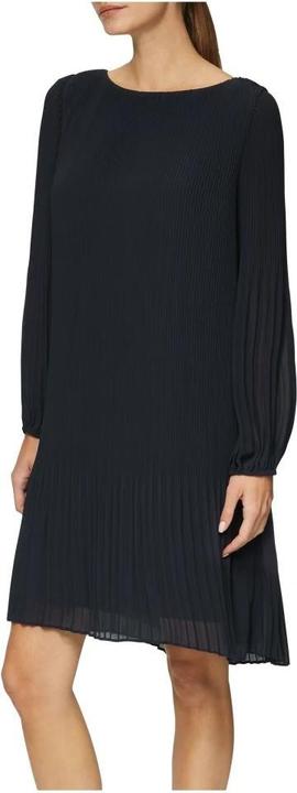 Produktbild S.Oliver Kleid Chiffonkleid im Relaxed Fit mit Plissee (34)