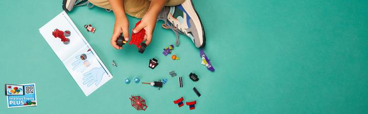 Actual product image LEGO Miles Morales: Spider-Man's Techno Trike (10781, LEGO Marvel)