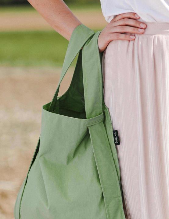 Notabag 2in1 - Faltbare Rucksacktasche - olive