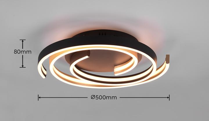 Produktbild Trio 641910208 LED-Deckenl. CAYA,58W (6800 lm)