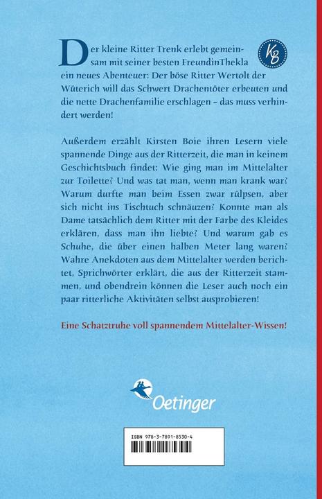 Actual product image Der kleine Ritter Trenk und fast das ganze Leben im Mittelal (German, Boie Kirsten, 2012)