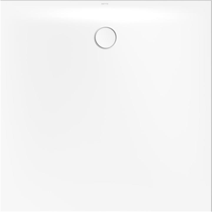 Bette Floor Side Duschwanne mit GlasurPlus 3391, 120x120cm