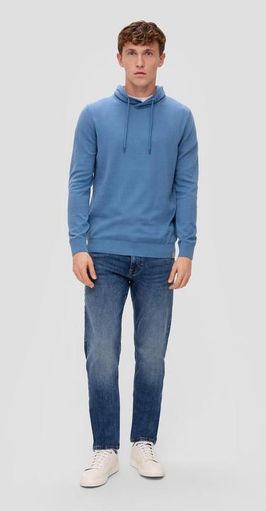 Image du produit s.Oliver Strickpullover Strickpullover mit Stehkragen (M)