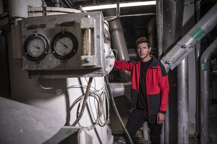 Produktbild Projob Kapuzenjacke mit elastischen Softshell Elementen (XXL)