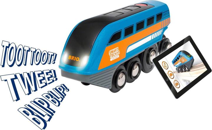 Productafbeelding Brio Smart Tech Geluidslocomotief met opnamefunctie
