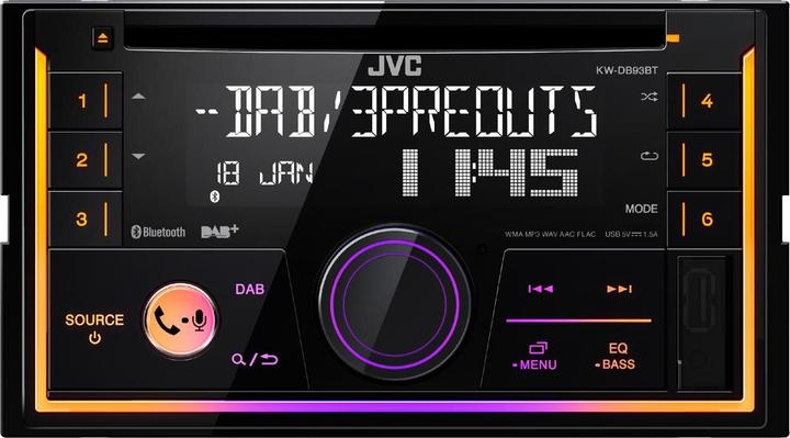 Image du produit JVC KWDB93BT avec antenne DAB (Voiture Android)