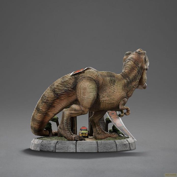 Produktbild Iron Studios Jurassic Park Mini Co. PVC Figur T-Rex Illusion Deluxe 15 cm