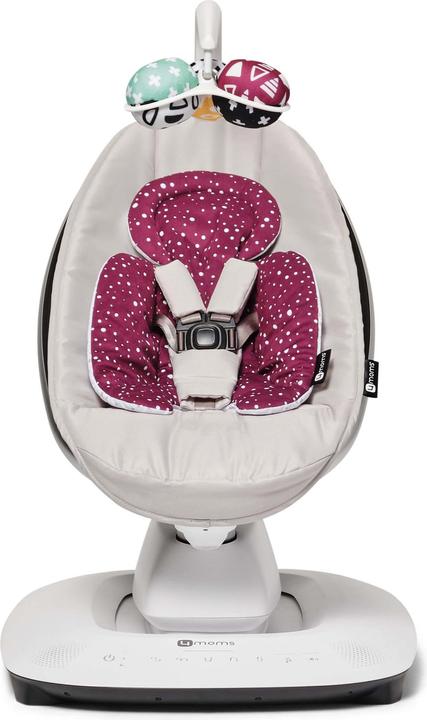 Actual product image 4moms Newborn insert for mamaRoo 5 plush berry