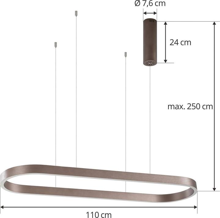 Image du produit Lucande Melinay (5700 lm)