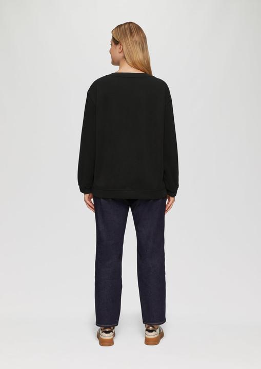Immagine prodotto S.Oliver Sweatshirt Scuba-Sweatshirt mit V-Ausschnitt (44)