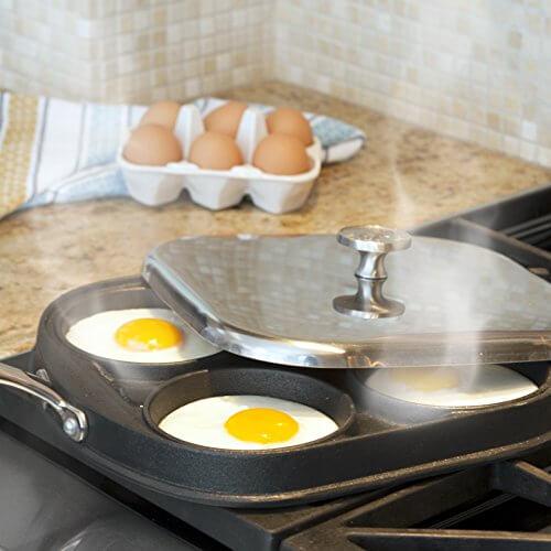 Image du produit Nordic Ware - Black Eggs Plus Pan (Poêle à frire)