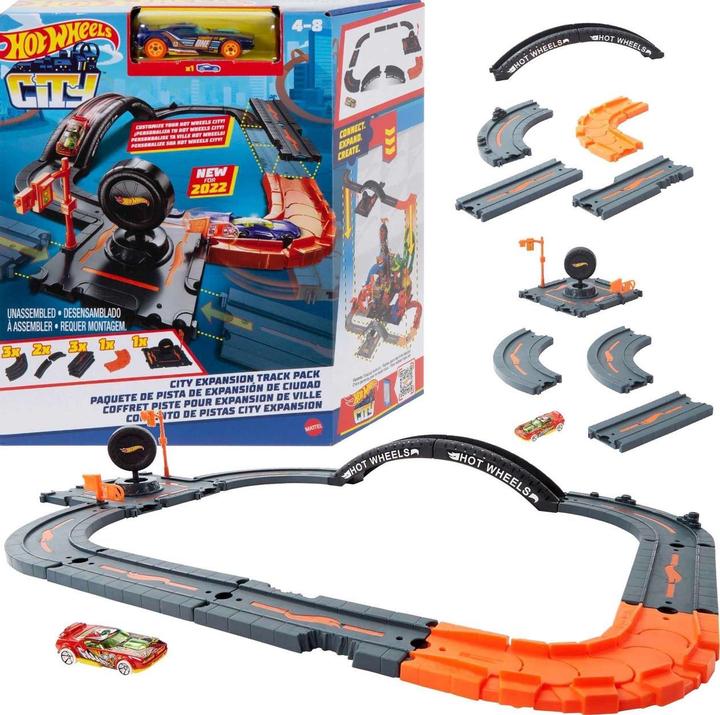 Actual product image Hot Wheels City Track Pack