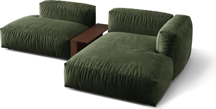 Image du produit Micadoni Canapé D'Angle Droit Modulaire, "Martina", 2 Places, 292x176x75 Fabriqué en Europe (Canapé modulaire, Canapé d'angle)