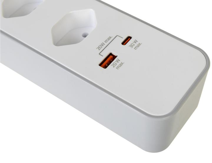 Actual product image Furber.power Socket strip (4x, Type 13, 1.50 m)